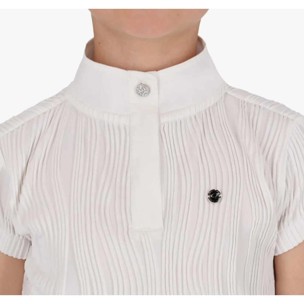 QHP Compeittion Shirt Kynlee Junior White