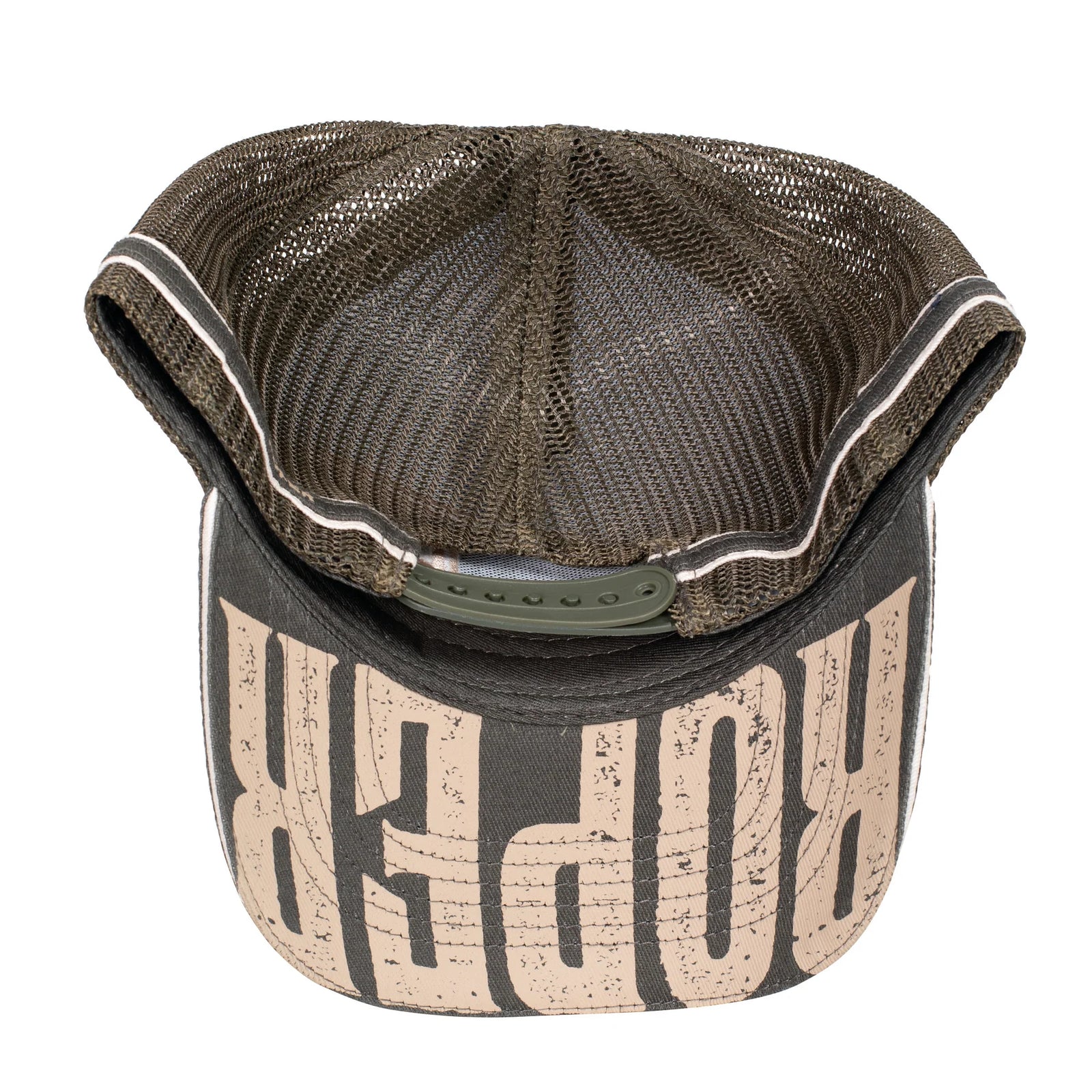 Roper Trucker Cap Branded Forest/Stone