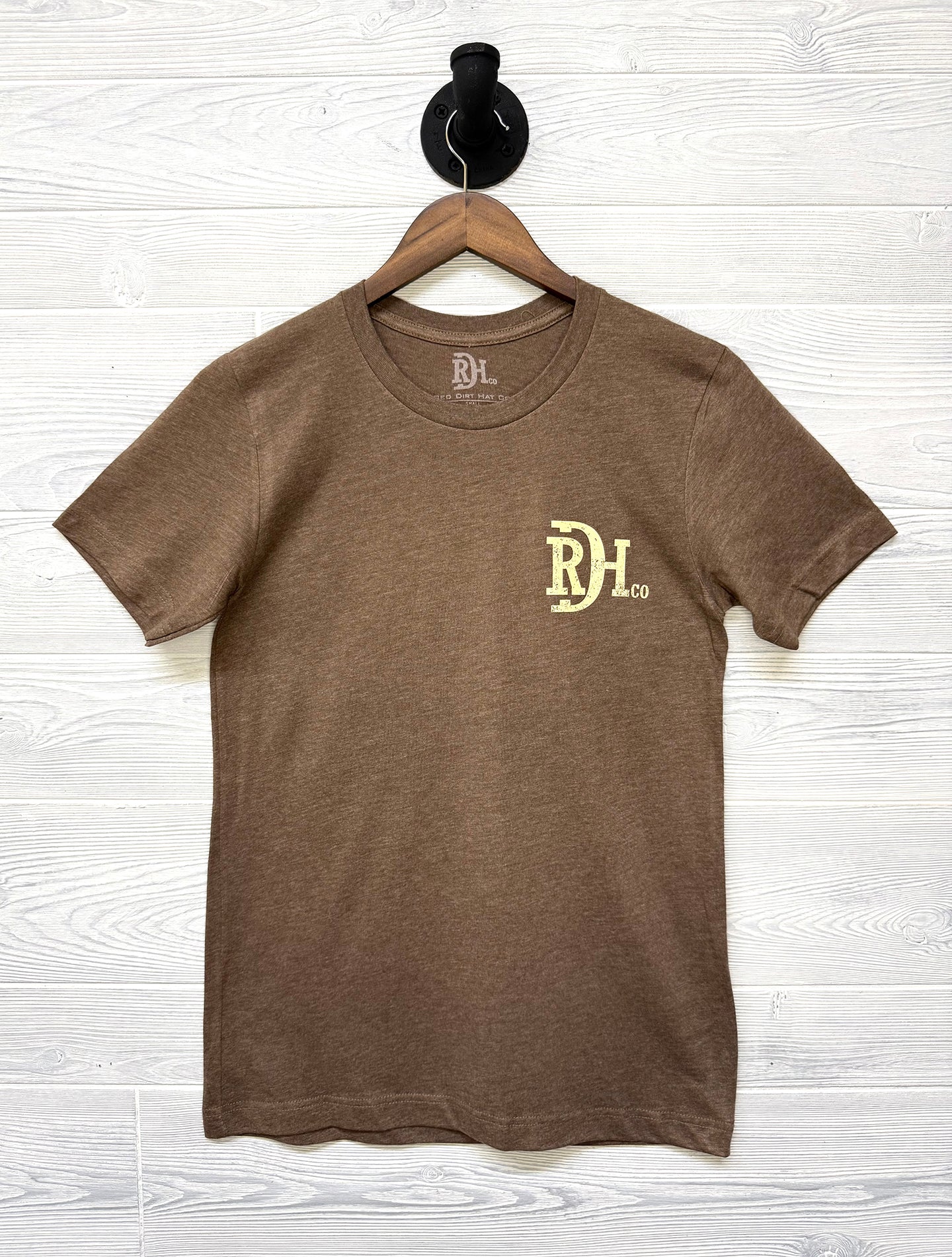 Red Dirt Hat Co - T Shirt - Tooled Leather