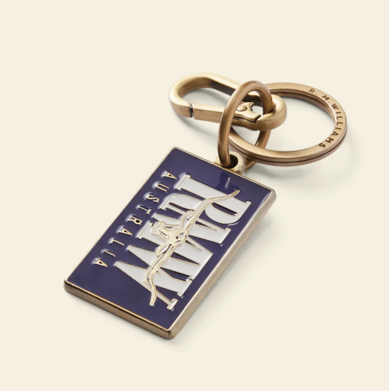 RM Williams Heritage Logo Enamel Keyring