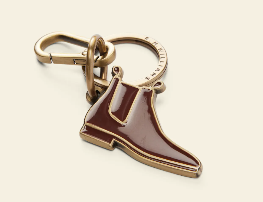 RM Williams Boot Enamel Keyring