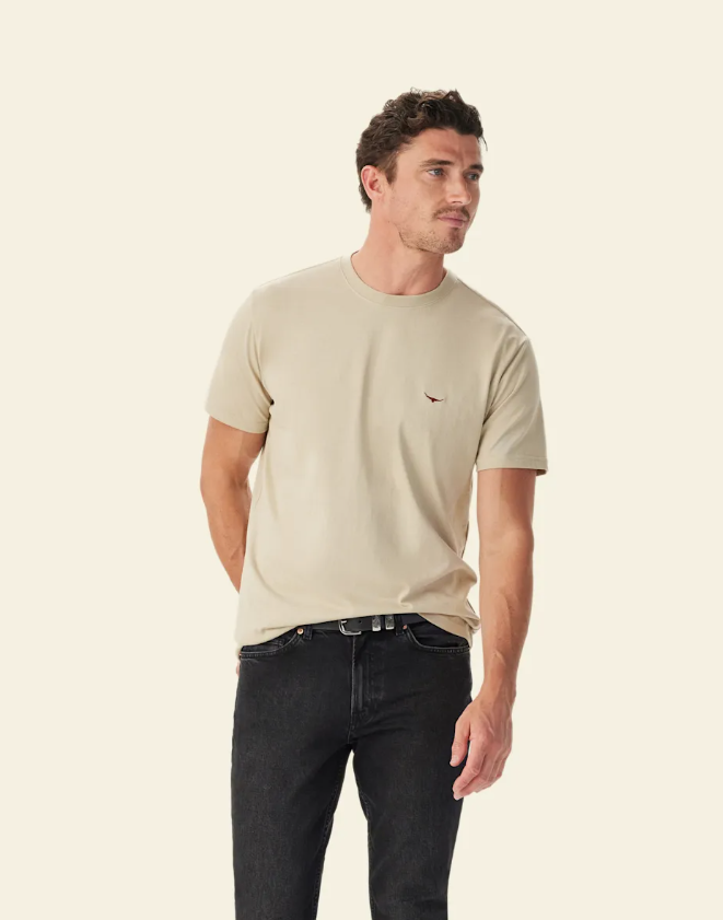 RM Williams Parson T Shirt | Country Clothing - T Shirt | Saddleworld Ipswich