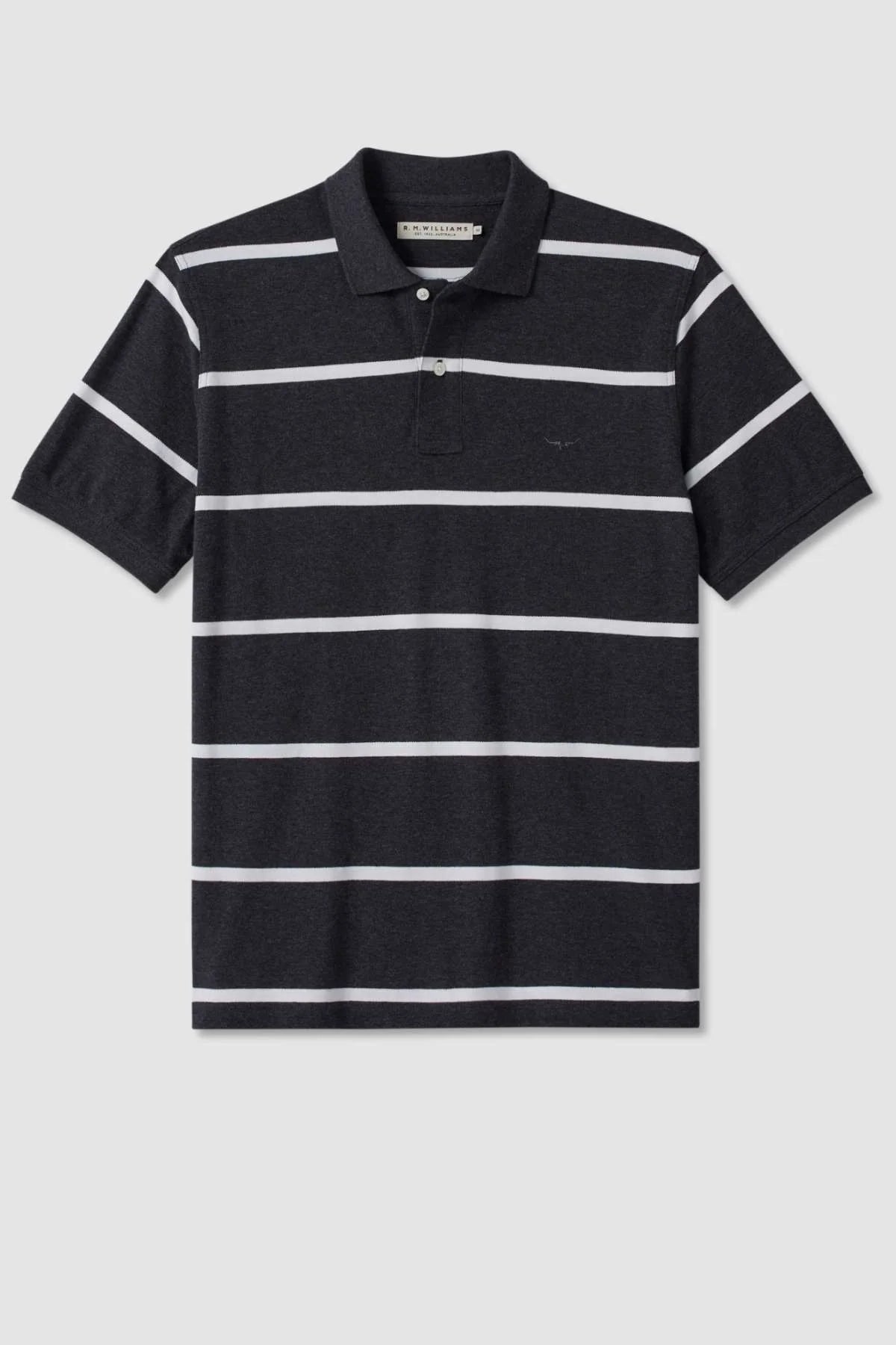 RM Williams Rod Polo | Country Clothing - Mens Polos | Saddleworld Ipswich