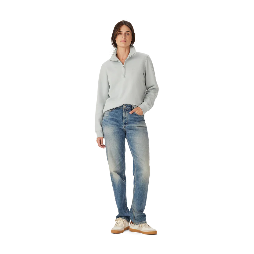 RM Williams Trickett 1/4 Zip Sweatshirt | Country CLothing - Ladies Winter | Saddleworld Ipswich