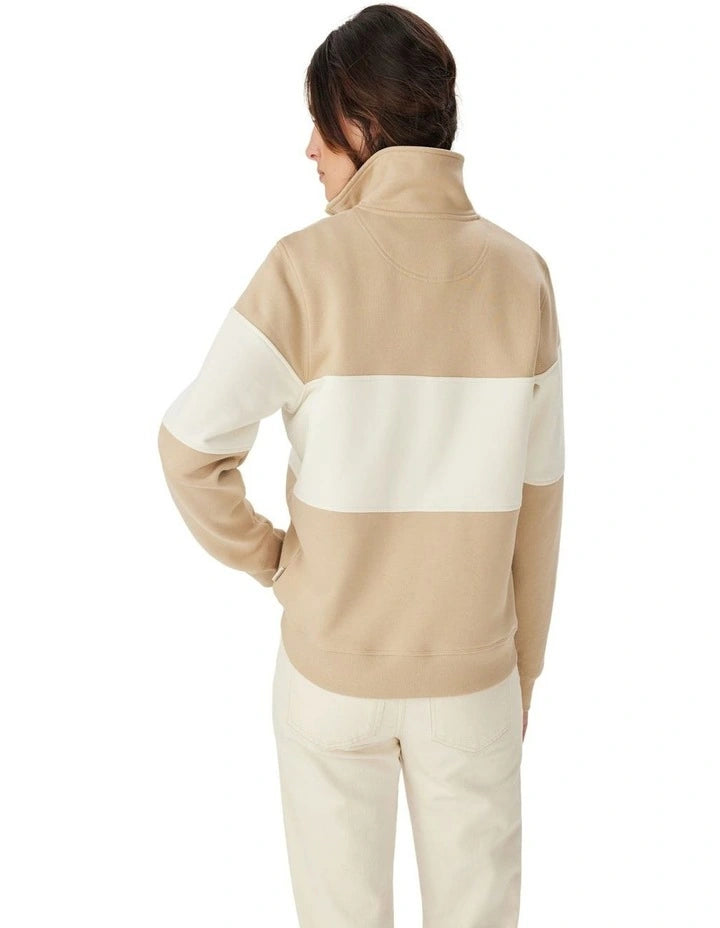 RM Williams Trickett Panel Sweatshirt | Country Clothing - Ladies Shirt | Saddleworld Ipswich