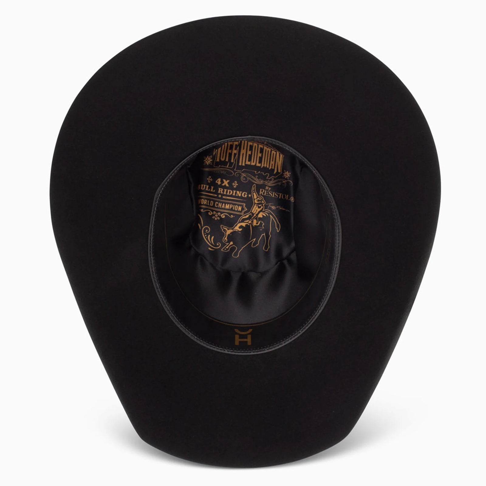 Resistol Junior Pay Window 3X Wool Felt Black OSFA