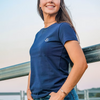 Reba Country Clothing - Womens Navy Tee | Country Clothing - Ladies Shirts | Saddleworld Ipswich