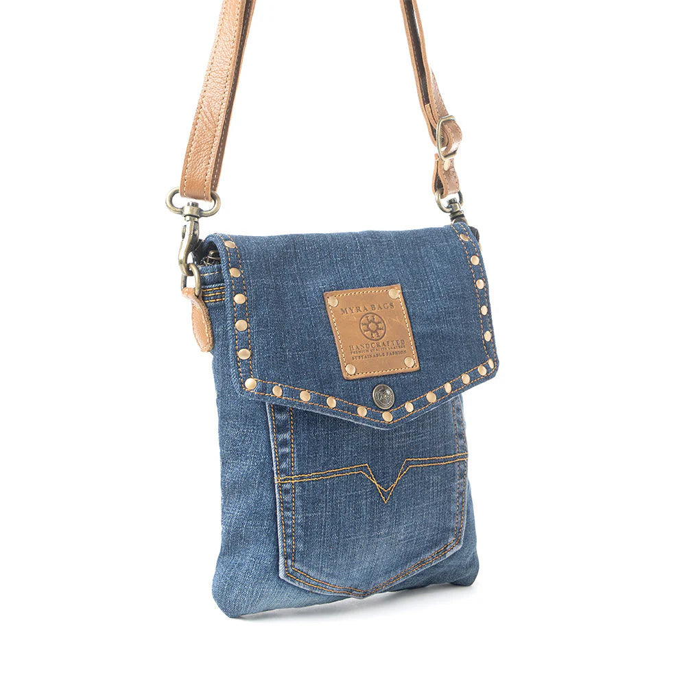 Dahlia Denim Crossbody Bag Denim Bag