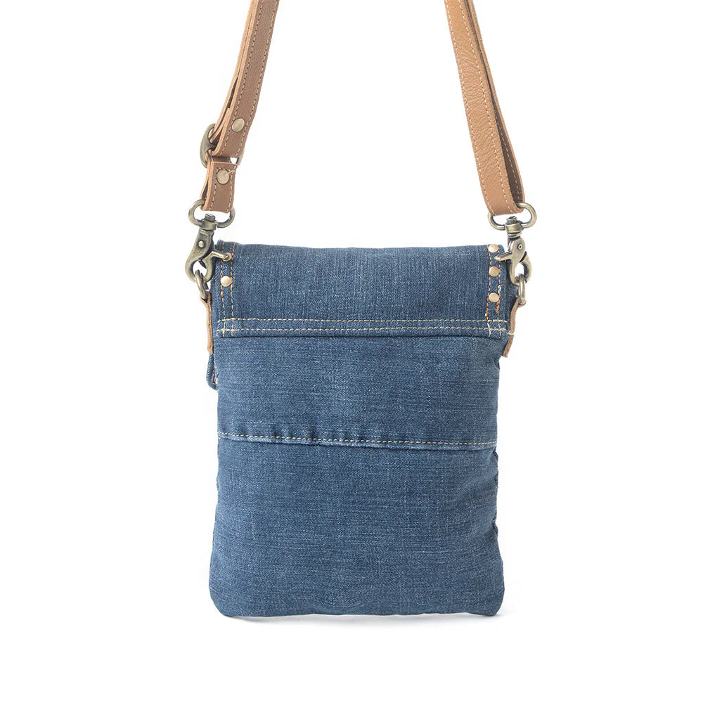 Dahlia Denim Crossbody Bag Denim Bag