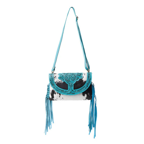 Stonedrop Ridge Crossbody Bag in Teal