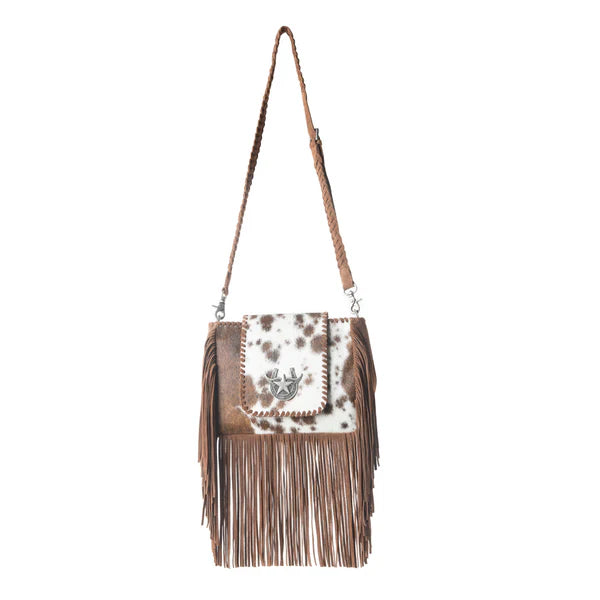 Wildhide Fringe Leather Bag in Desert Mocha