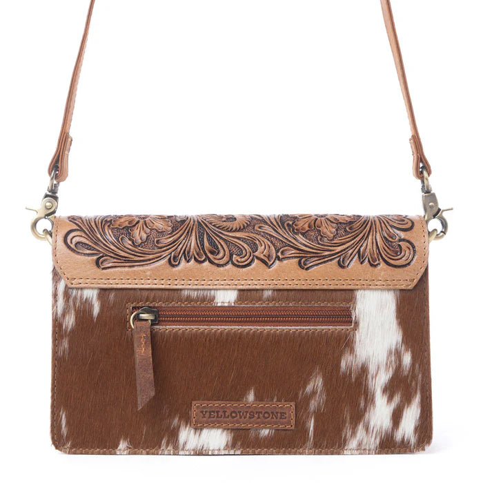 Yellowstone Echo Valley Ivory Crossbody Bag with Scarf Ivory