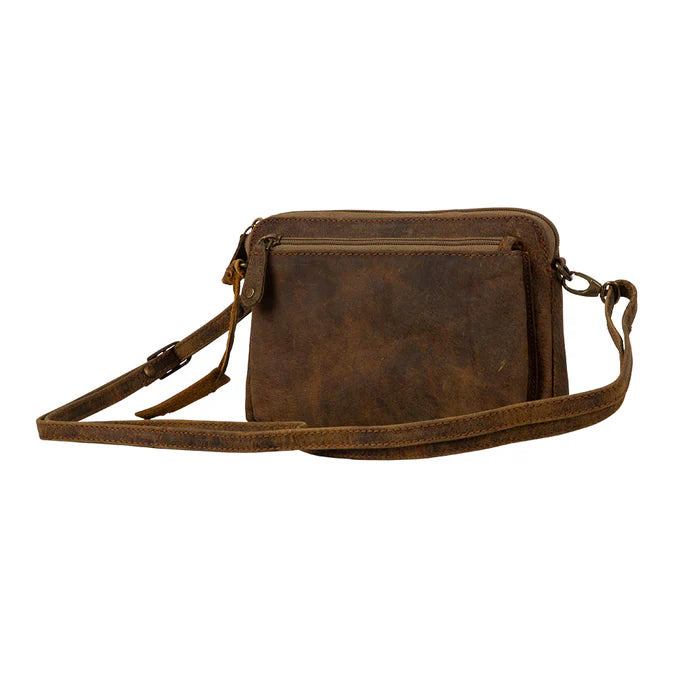 Auburn Montana Leather and Hairon Bag