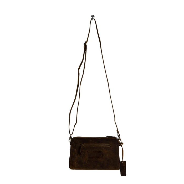 Auburn Montana Leather and Hairon Bag