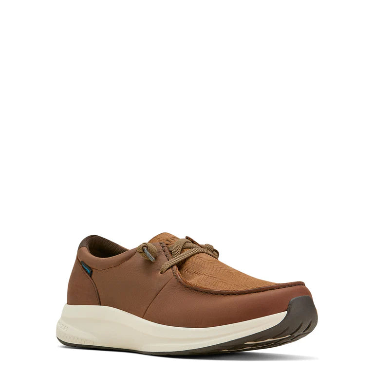 Ariat Mns Buckeye H2O Reliable Brown/Tan Woven Emboss