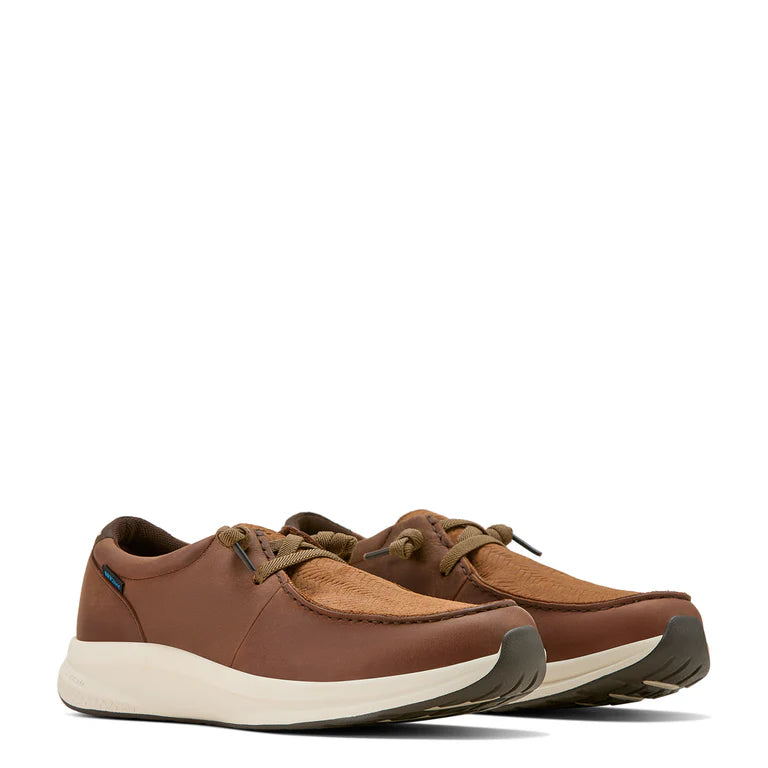 Ariat Mns Buckeye H2O Reliable Brown/Tan Woven Emboss