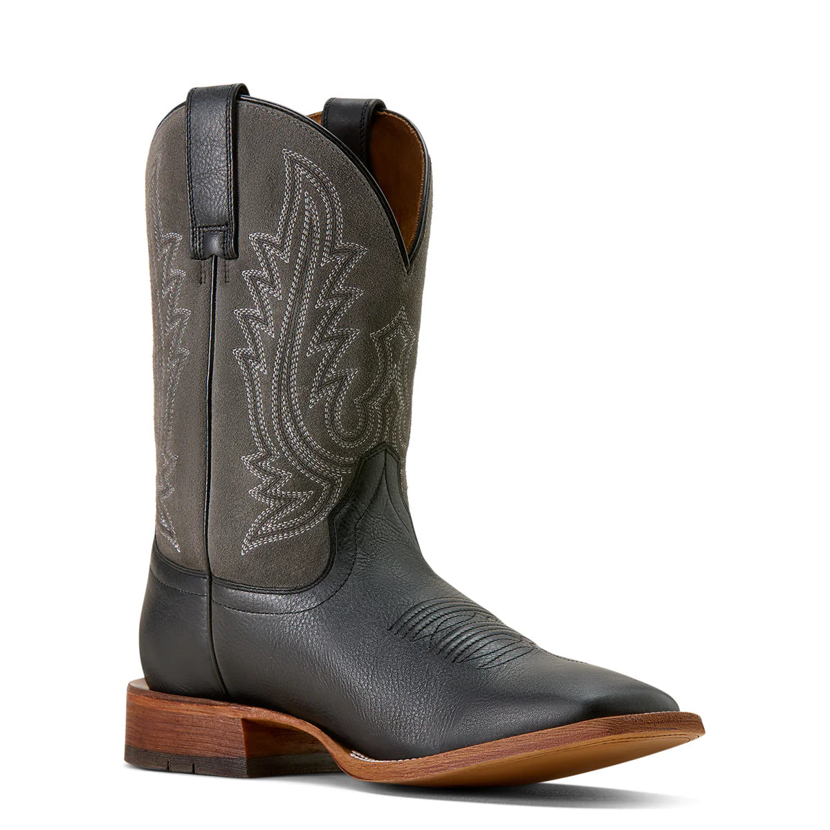 Ariat Mns County Roads WST Nightshade Black/Gunmetal Grey Suede