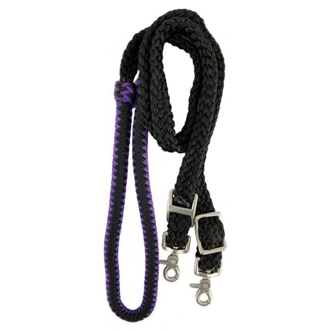 Showman Nylon Roping Rein | Horse Supplies - Reins | Saddleworld Ipswich