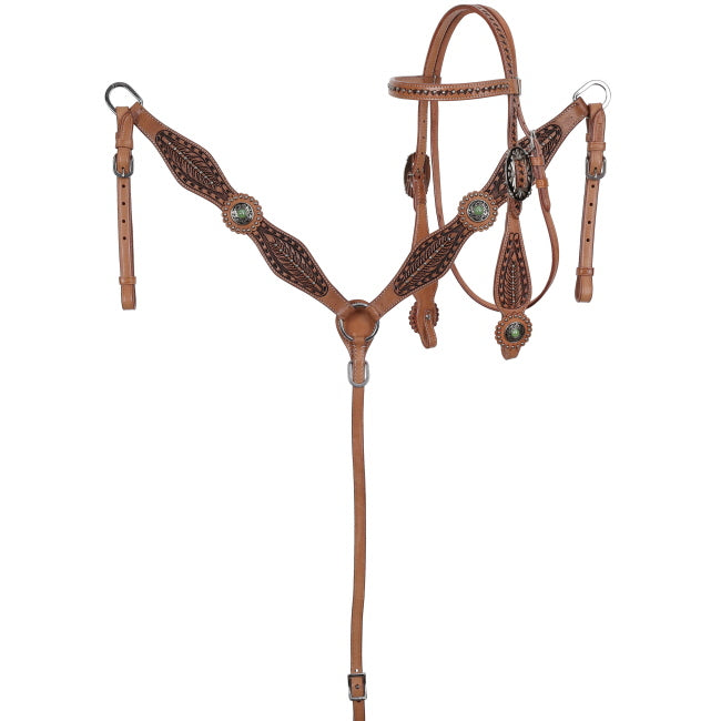 Showman Silverwing Bridle and Breastplate Set | Horse Supplies - Bridle | Saddleworld Ipswich