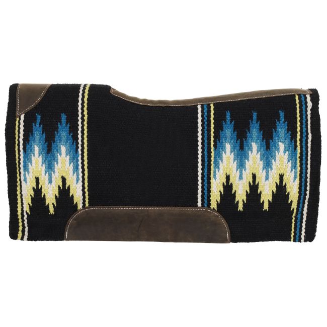 Showman Wool Woven Contoured Saddle Pad | Horse Supplies - Western Pad | Saddleworld Ipswich