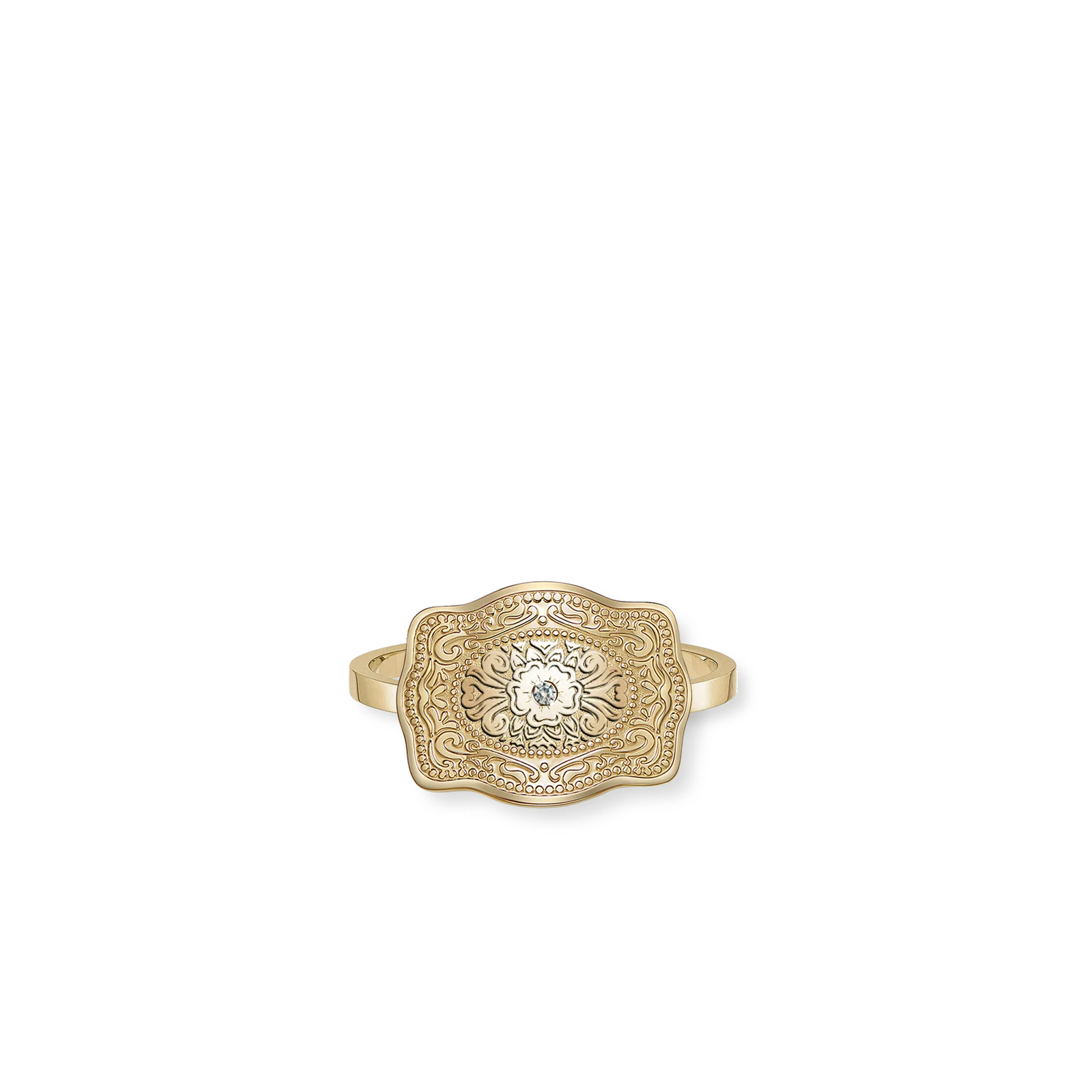 Spur West Mini Belt Buckle Ring - Amelia Rose | Giftware - Jewellery | Saddleworld Ipswich