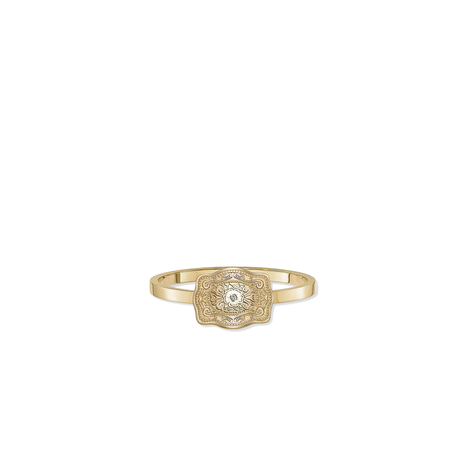 Spur West Ultra Mini Belt Buckle Ring - Amelia Rose | Giftware - Jewellery | Saddleworld Ipswich