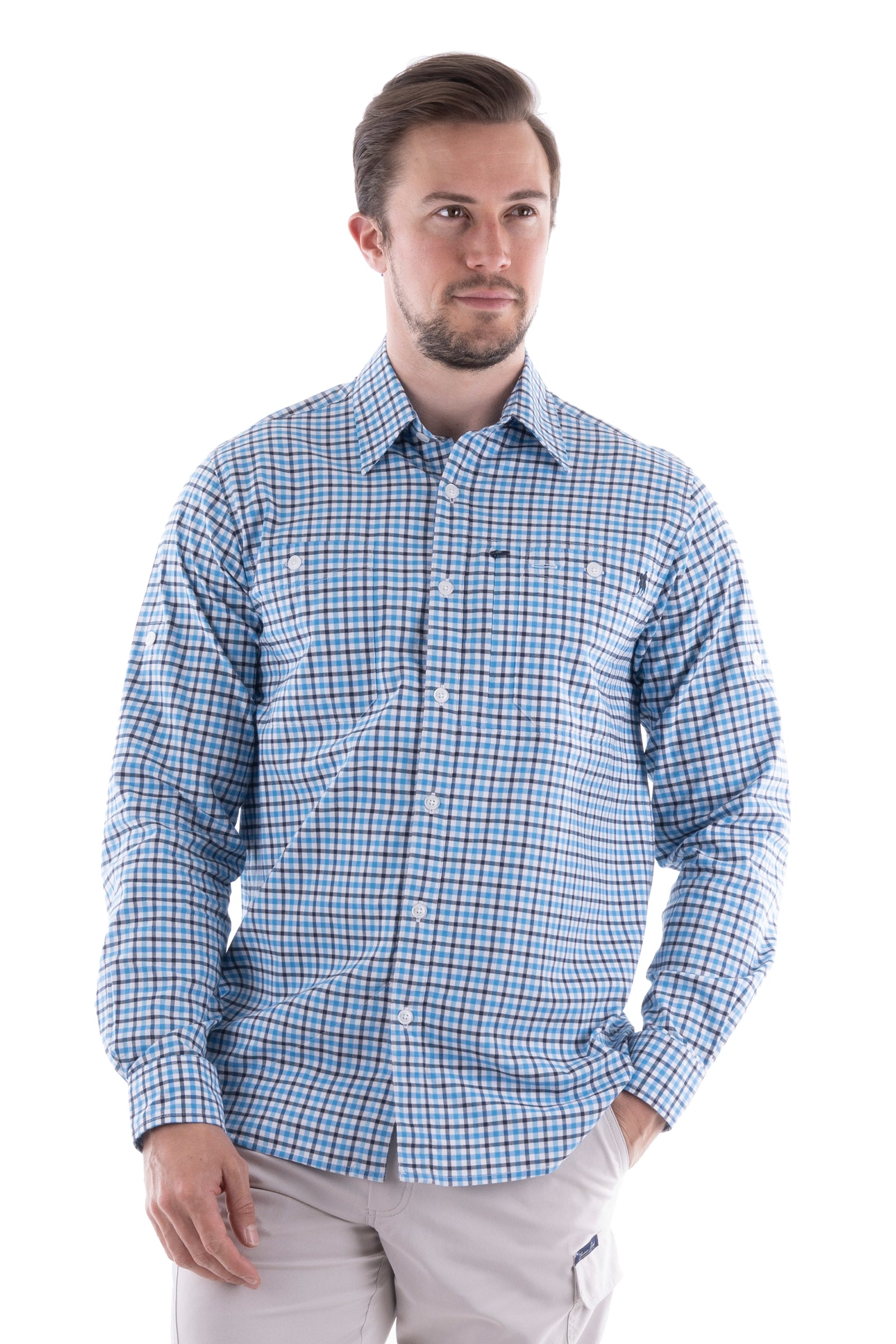 Thomas Cook Mens Gibson LS Shirt - EOFY Sale