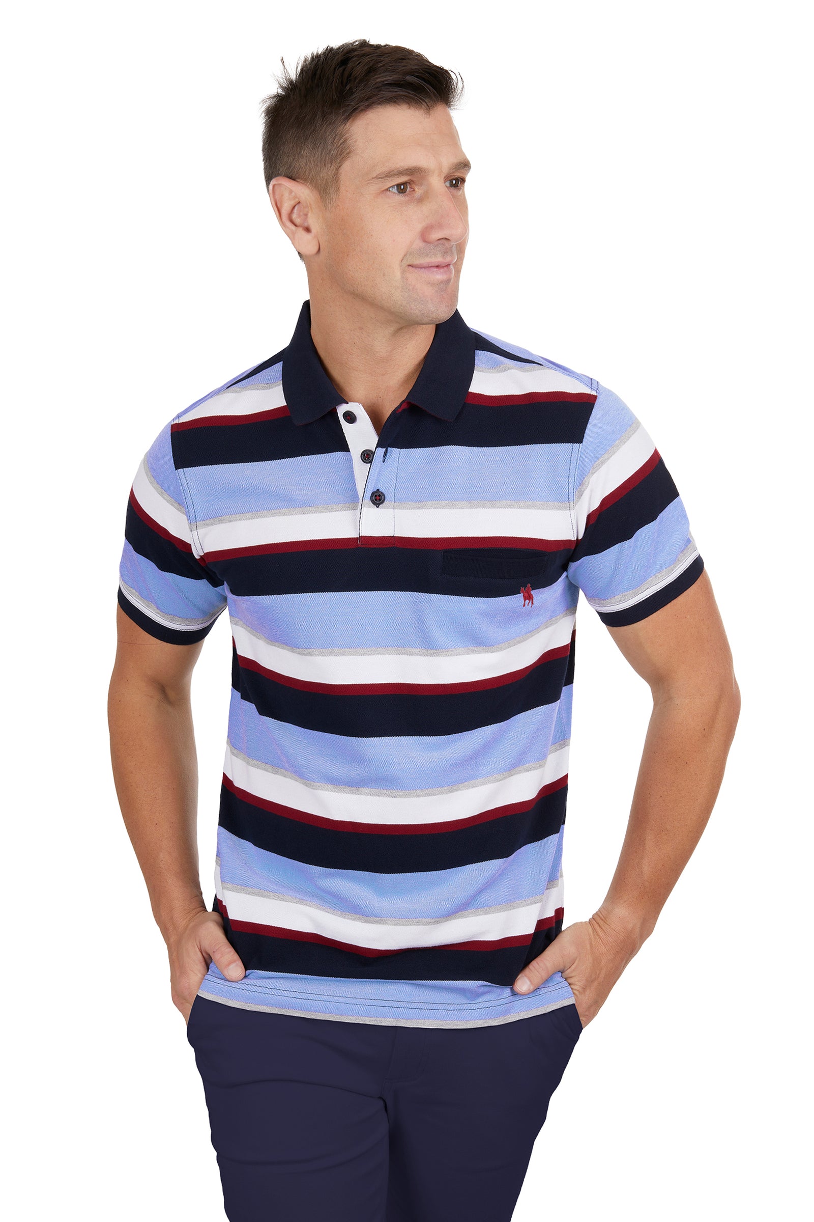Thomas Cook Mens Gavin 1Pkt SS Polo
