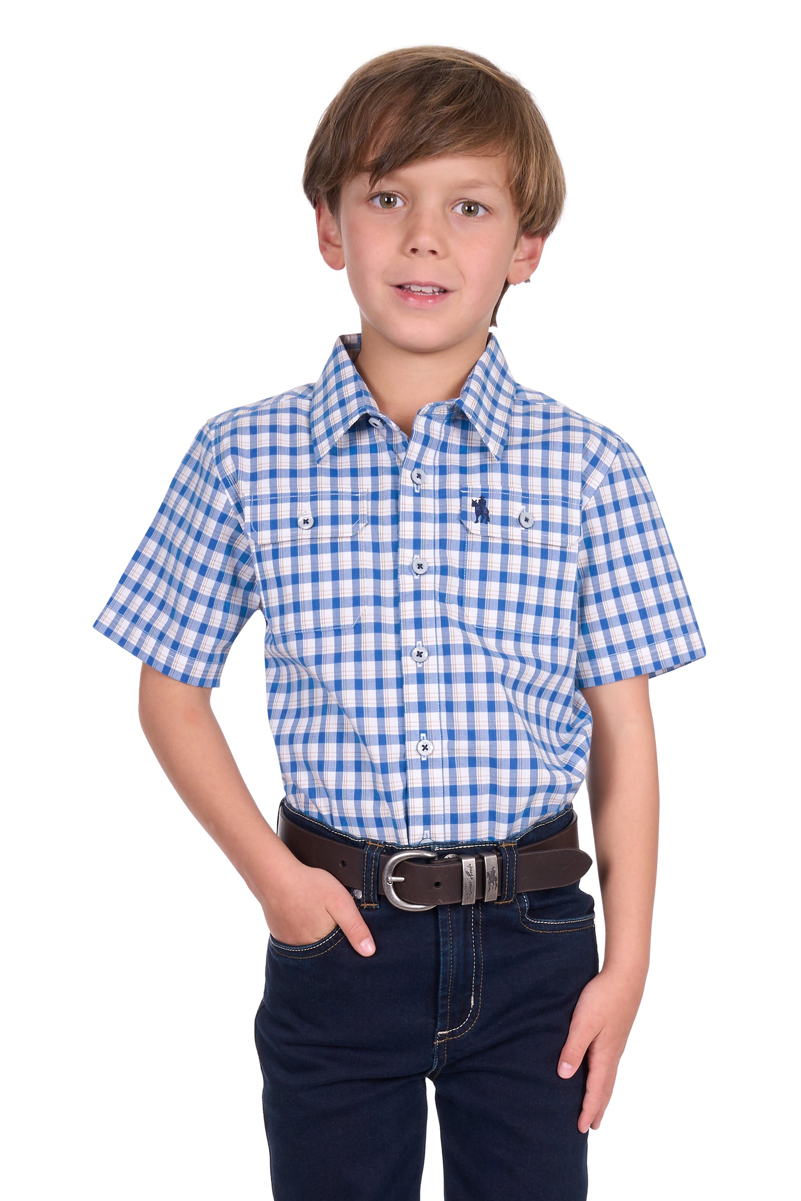 Thomas Cook Boys Chris 2Pkt SS Shirt