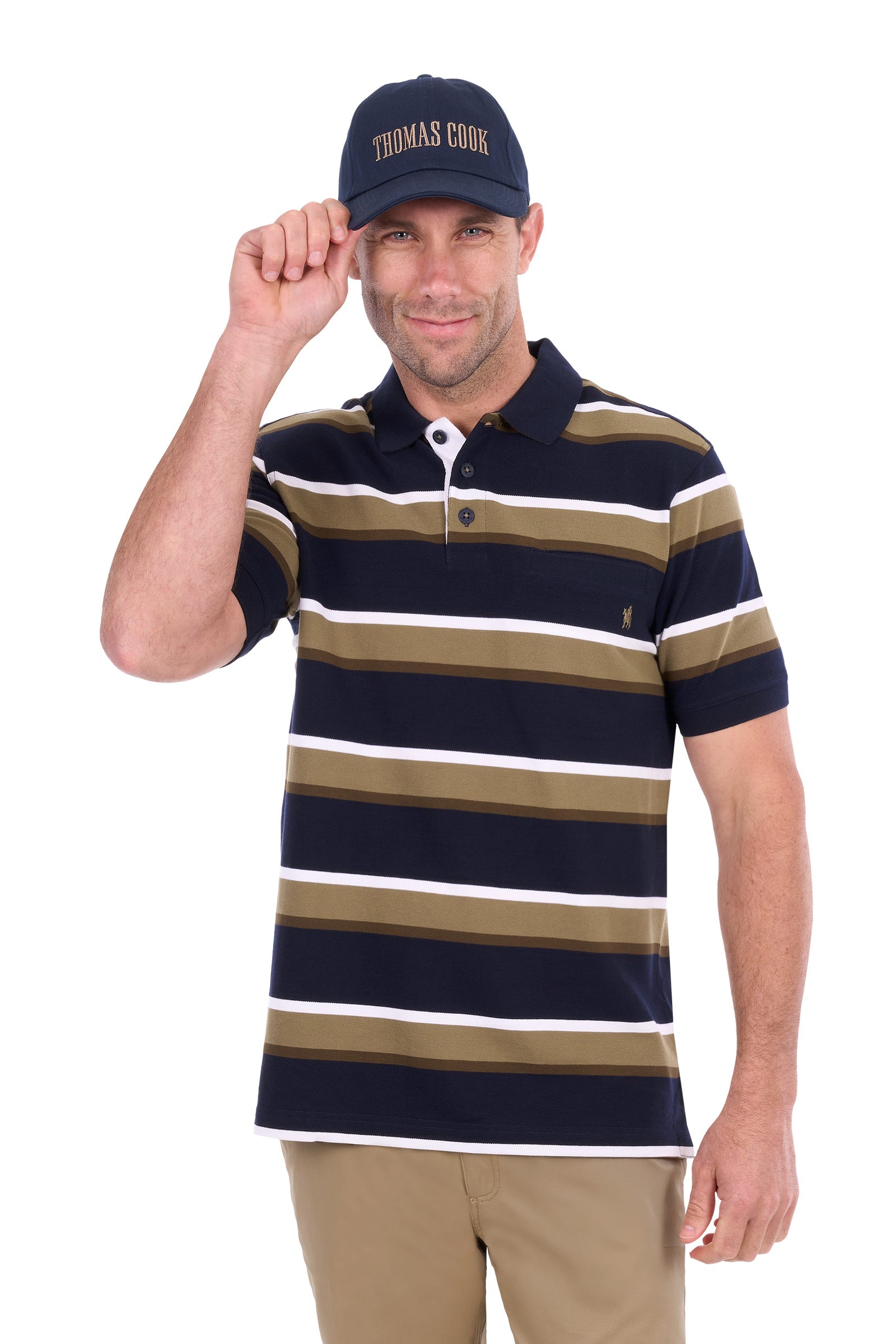 Thomas Cook Mens Vincent 1Pkt SS Polo