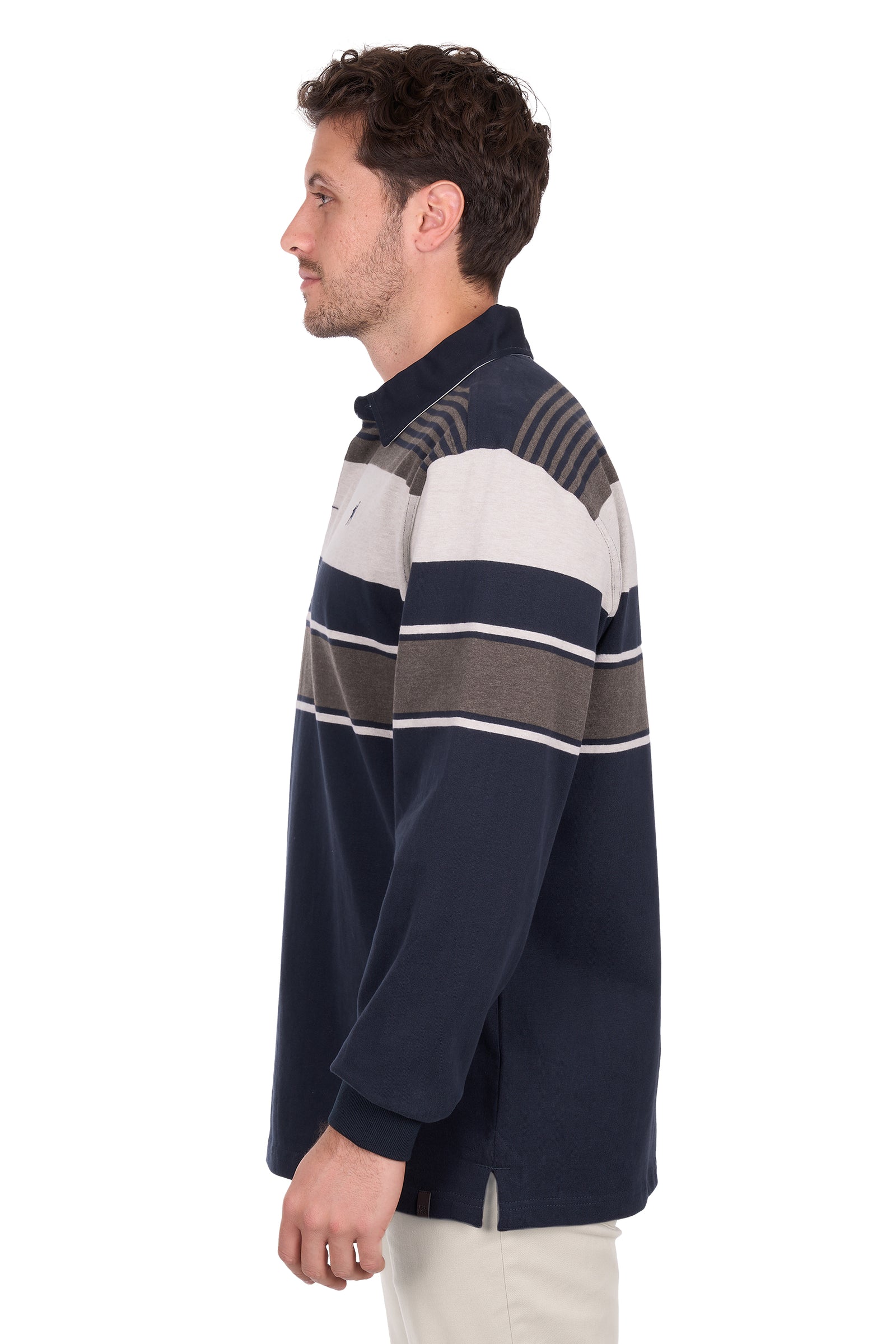 Thomas Cook Mens Bryan Stripe Rugby - Winter 26