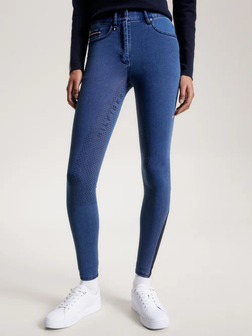 Tommy Hilfiger Queens Jeans Full Grip Breeches Heritage Small - Black Friday Sale