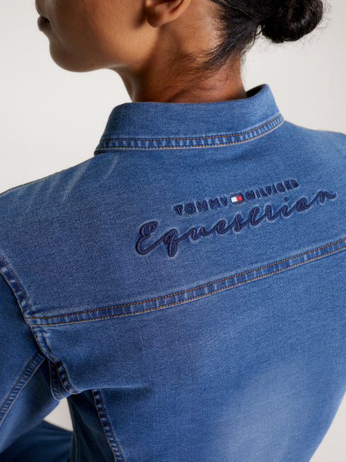 Tommy Hilfiger Woodside Stretch Denim Shirt Heritage