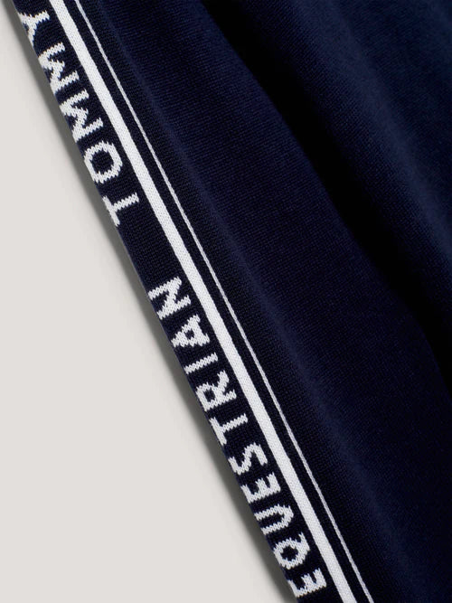 Tommy Hilfiger Harlem Short Sleeve Logo Polo Desert Sky - Winter Black Friday Sales