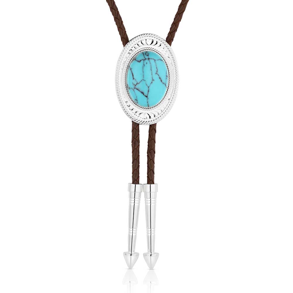 The Outlaw Turquoise Bolo Tie | Giftware - Jewelery | Saddleworld Ipswich