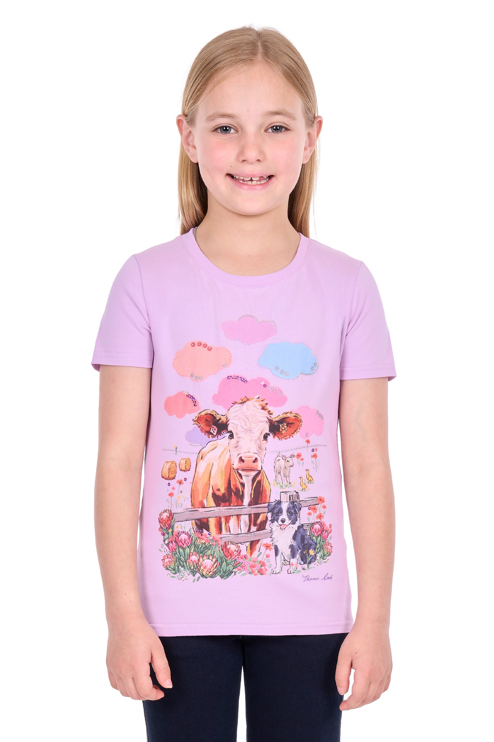 Thomas Cook Girls Selina SS Tee | Country Clothing - Childrens Clothing | Saddleworld Ipswich