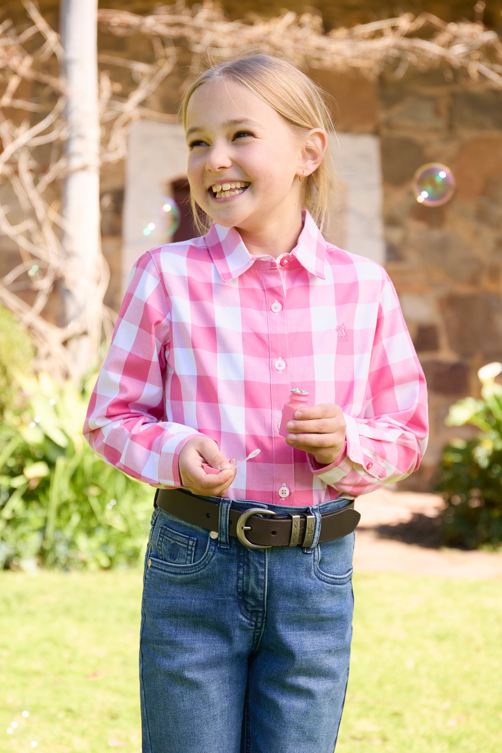 Thomas Cook Girls Tamara LS Shirt | Country Clothing - Ladies Shirt | Saddleworld Ipswich