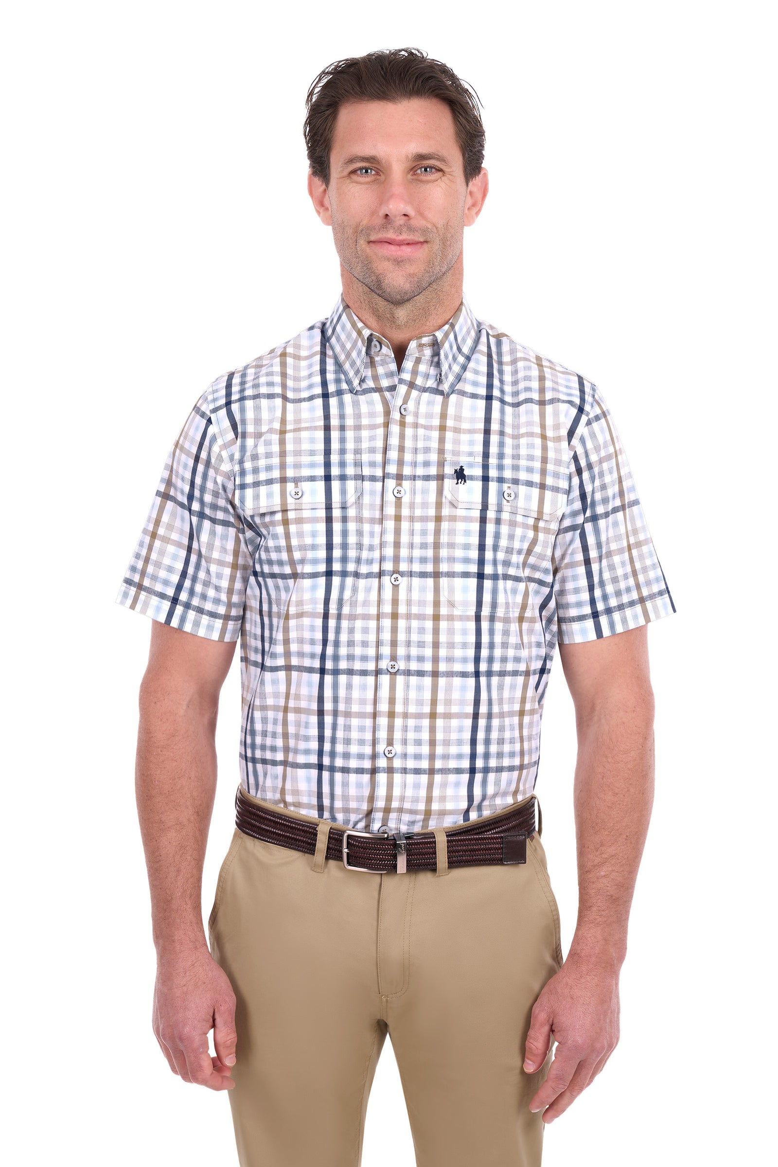 Thomas Cook Mens Alfie 2 Pkt SS Shirt | Country Clothing - Mens Shirt | Saddleworld Ipswich