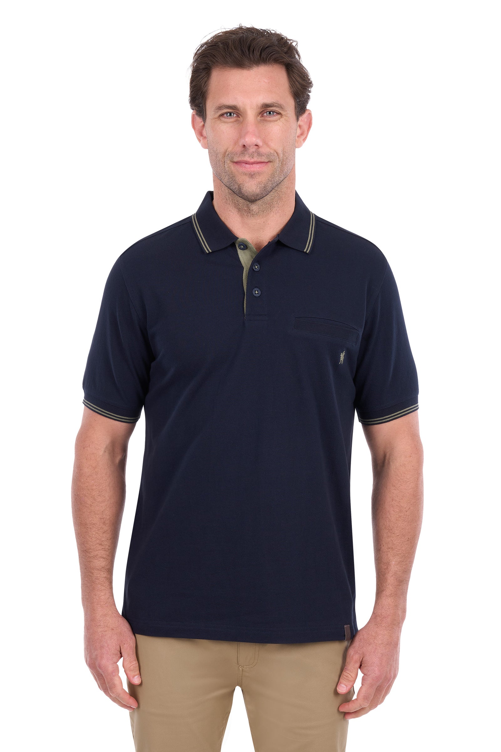Thomas Cook Mens Henry Tailored SS Polo | Country Clothing - Mens Polo | Saddleworld Ipswich