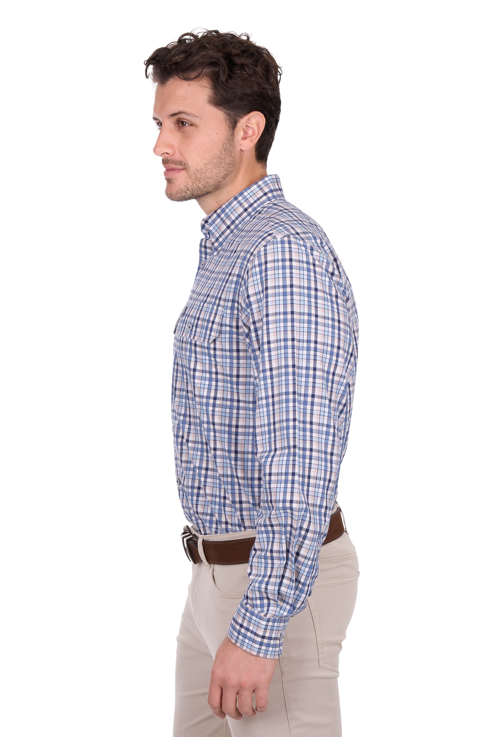 Thomas Cook Mens Patrick 2 Pocket LS Shirt | Country Clothing - Mens Shirts | Saddleworld Ipswich