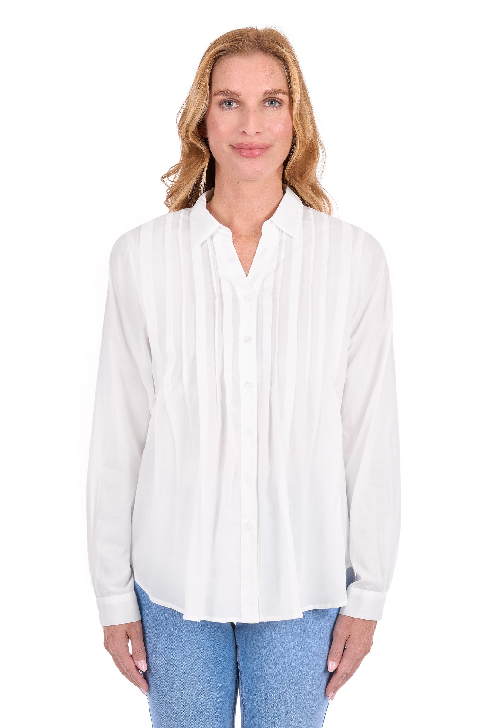 Thomas Cook Wmns Pearl LS Shirt | Country Clothing - Ladies Shirt | Saddleworld Ipswich