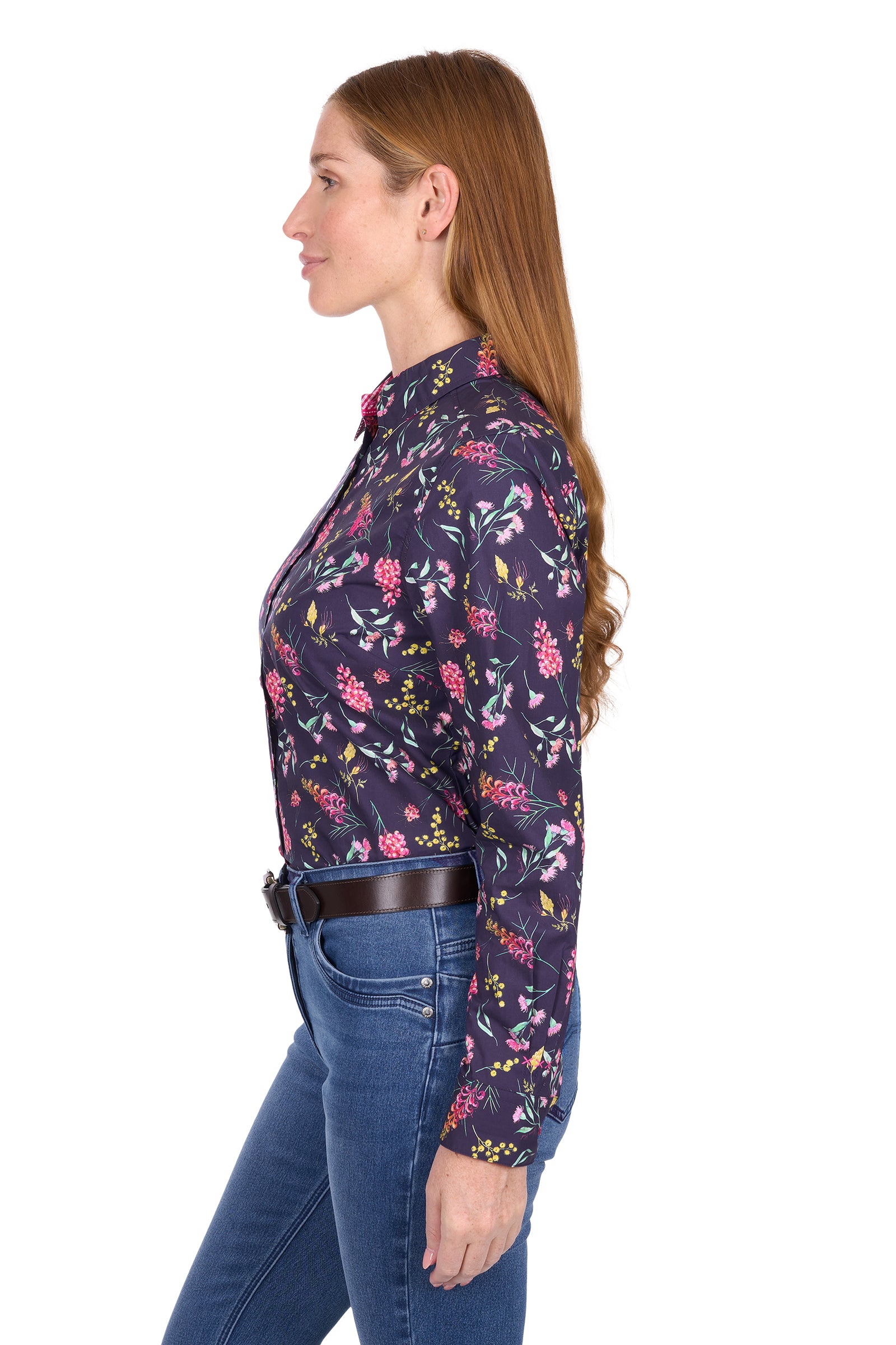Thomas Cook Wmns Serena LS Shirt | Country Clothing - Ladies Shirt | Saddleworld Ipswich
