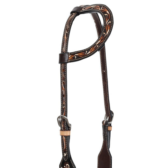 Showman Leather Wildwood One Ear Bridle
