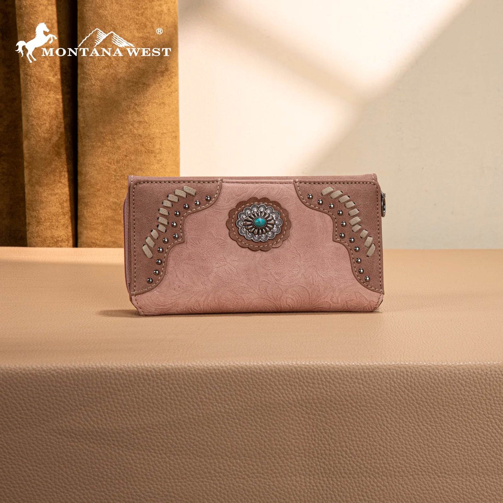 Montana West Embossed Collection Wallet