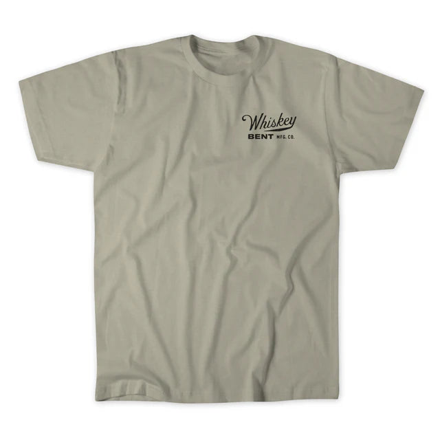 Whiskey Bent Hat Co - The Old School Faded Tee | Country Clothing - Mens T Shirts | Saddleworld Ipswich