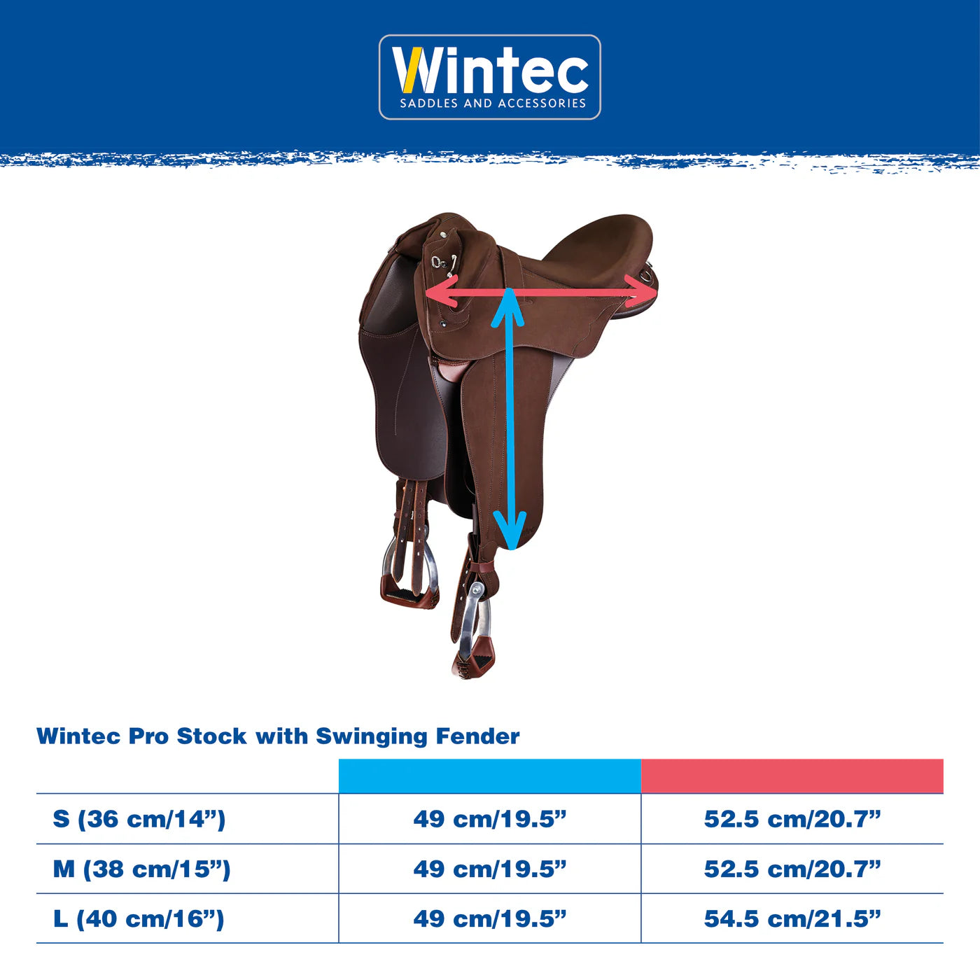 Wintec Pro Stock with Swinging Fender HART | Saddles - Stock Saddle | Saddleworld Ipswich