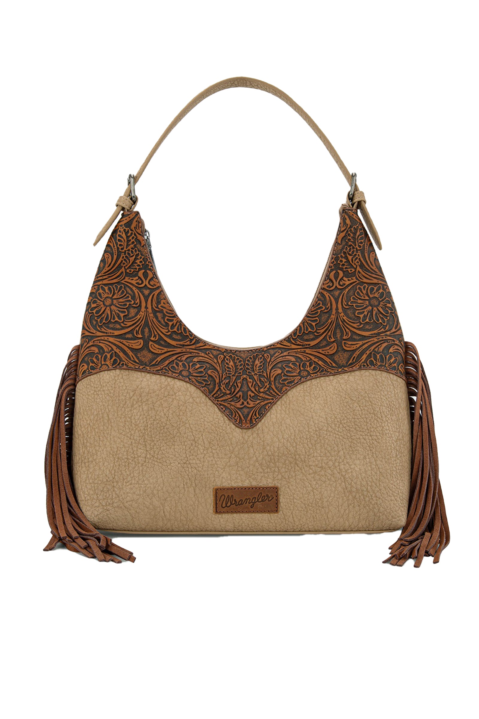 Wrangler Tooled Fringe Shoulder Bag | Giftware - Handbag | Saddleworld Ipswich