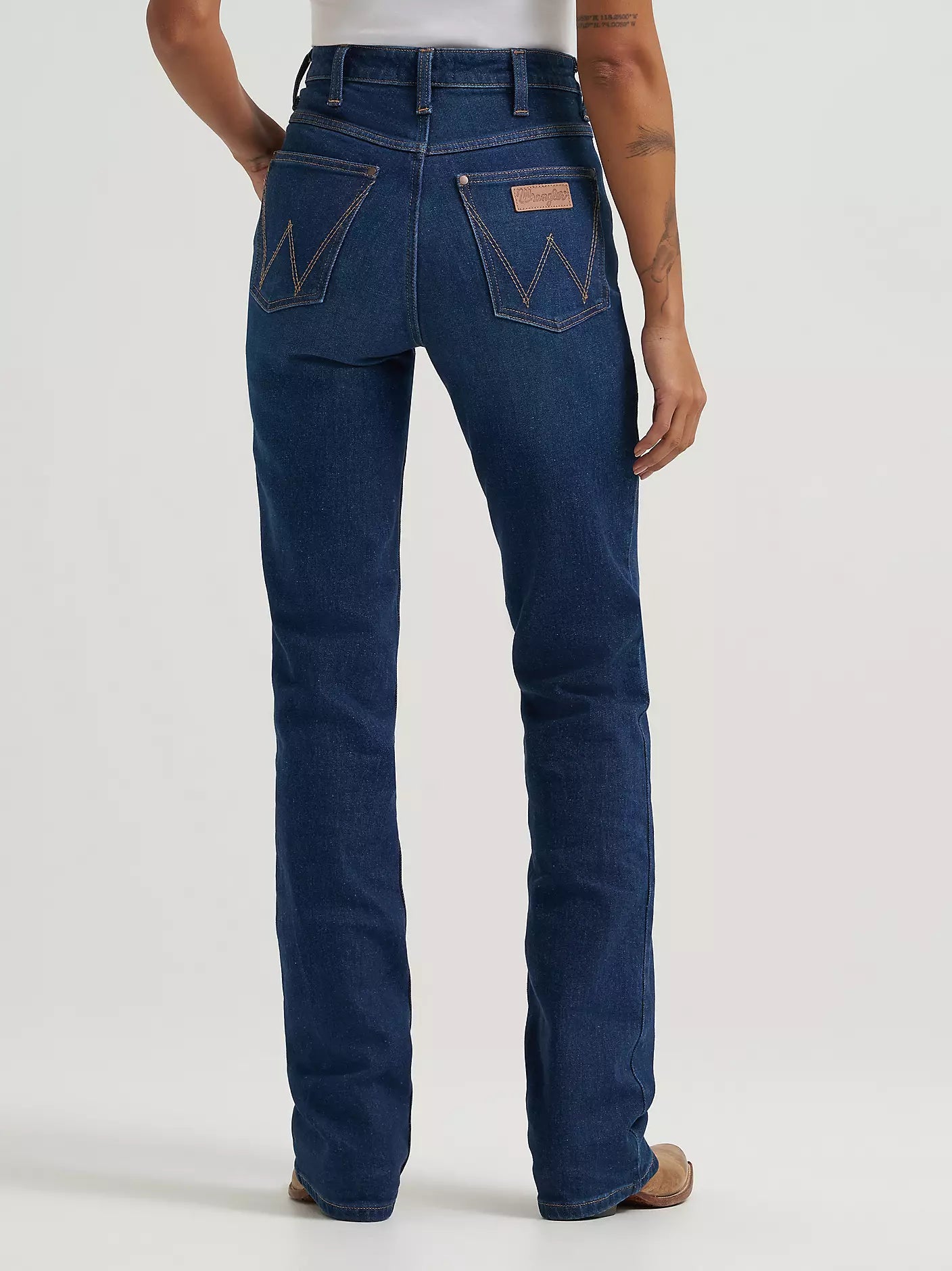 Wrangler Wms Rodeo High Rise Boot Cut | Country Clothing - Ladies Jeans | Saddleworld Ipswich