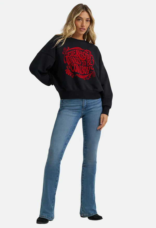 Wrangler x Lainey Wilson Boot Huggers | Country Clothing - Ladies Jeans | Saddleworld Ipswich