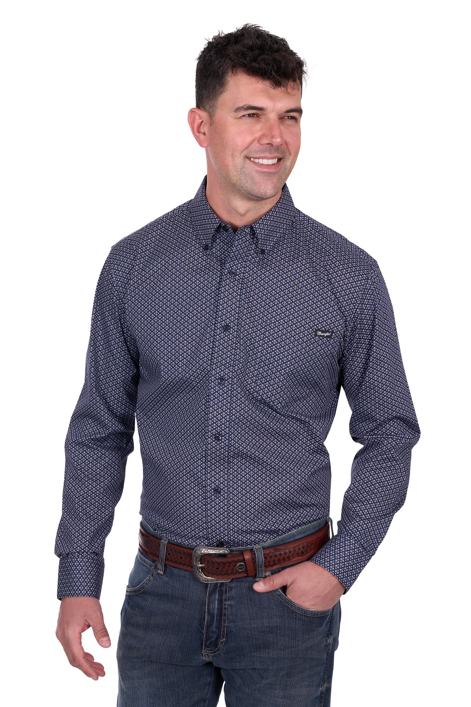 Wrangler Mens Carl LS Shirt